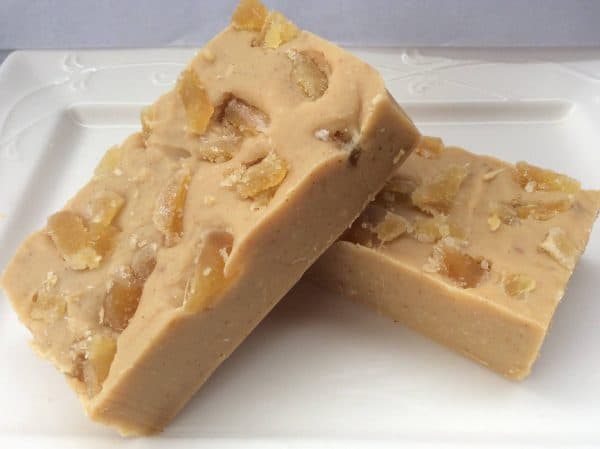 Ginger Fudge 100g $6 - creamy spiced fudge with the warmth of ginger